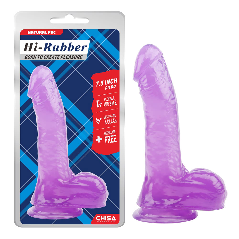 7,5 Zoll Dildo-Lila