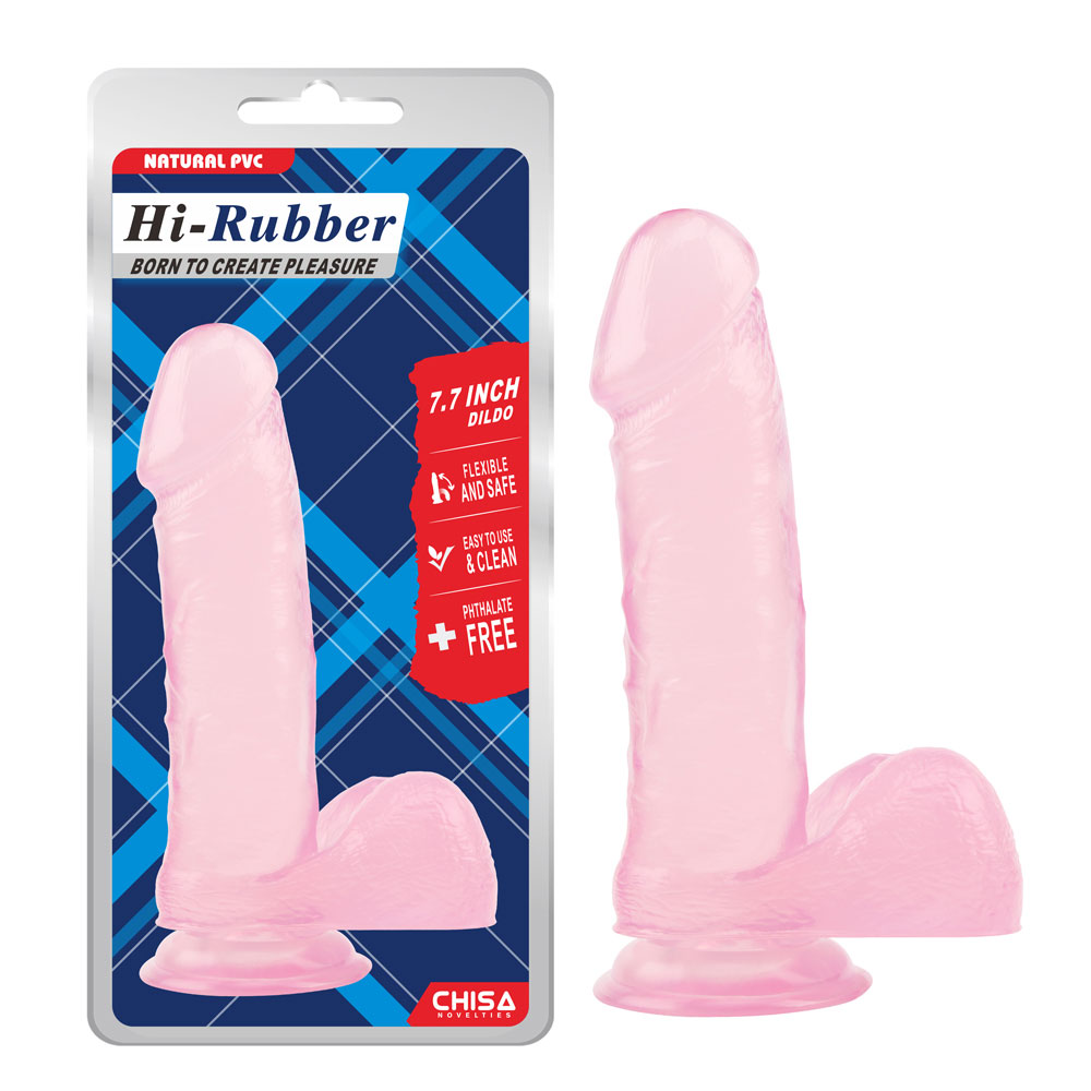 7,7 Zoll Dildo-Rosa