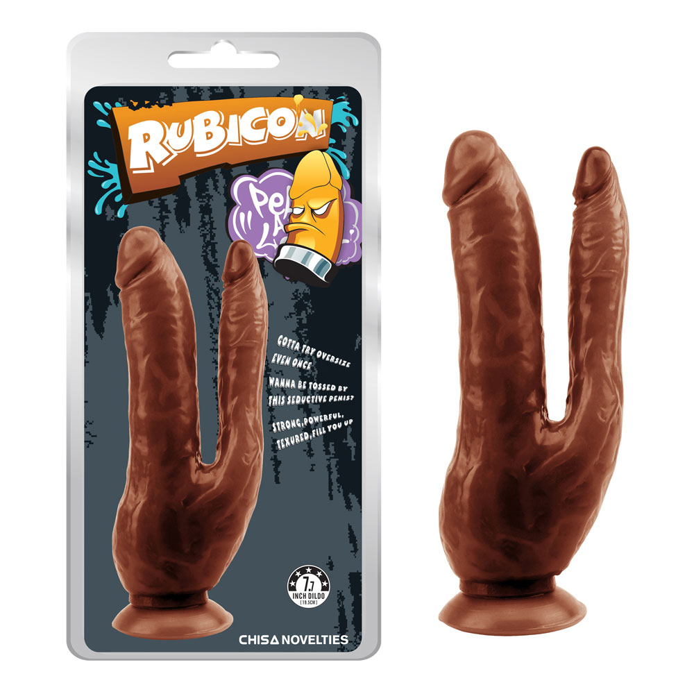 Dark Magic Dual Penis-Braun
